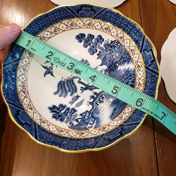 Coupe Cereal Bowl Set - Booths Real Old Willow - Picture 7 of 8